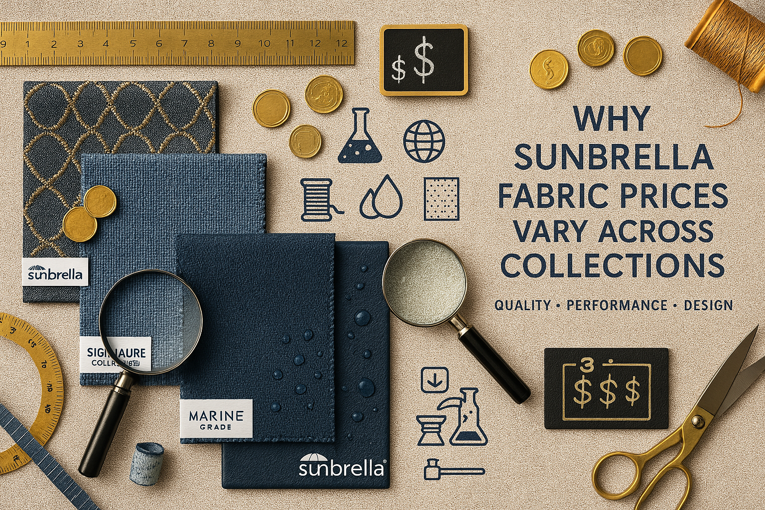 Why Sunbrella Fabric Prices Vary Across Collections