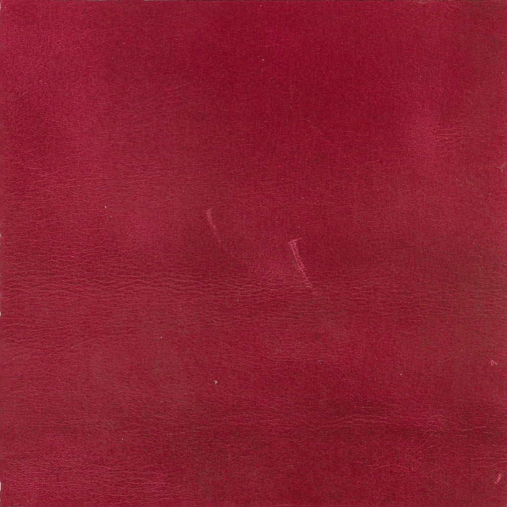 Red Genuine Leather cushion