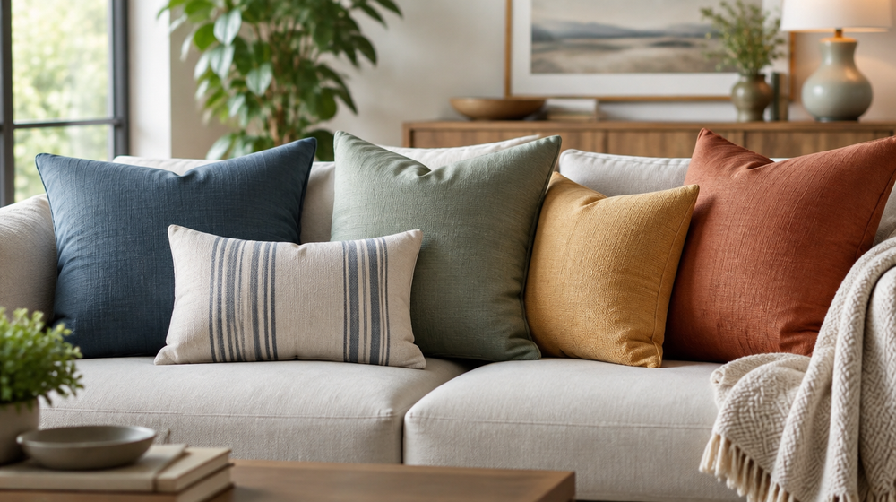 Styling Spaces Using The Psychology of Colors for Cushion Design