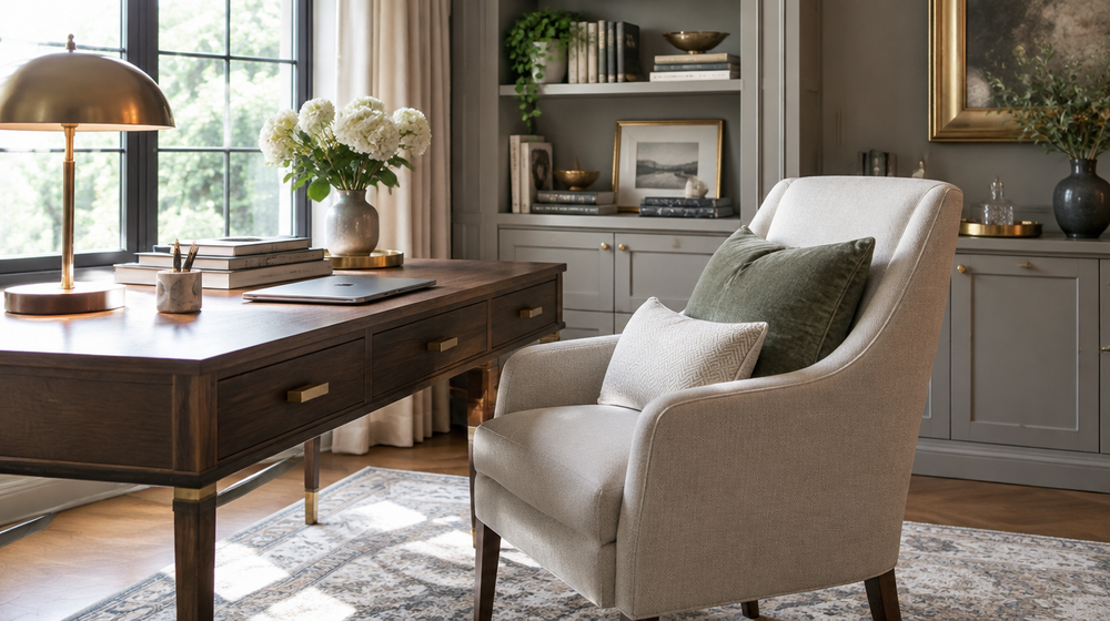 5 Ways to Add Subtle Luxury to Your Home Office