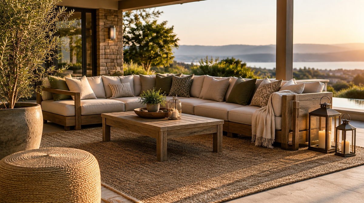 The Secret to Luxurious Yet Low-Maintenance Outdoor Living Spaces