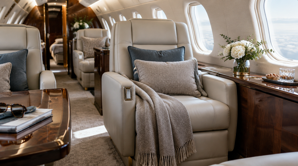 Travel in Elegance: Fabrics & Accessories that Define Jet-Set Living
