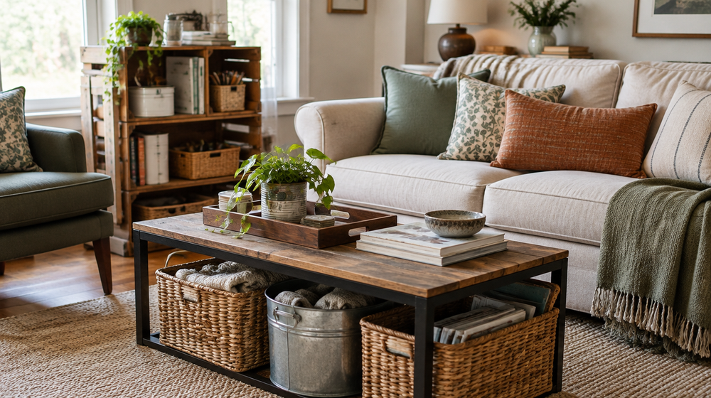 Organization Hacks Using Repurposed Household Goods