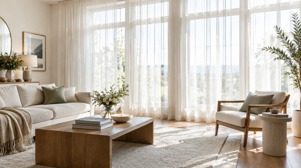 Using Sheer Curtains to Add Depth, Light, and Elegance to Any Room