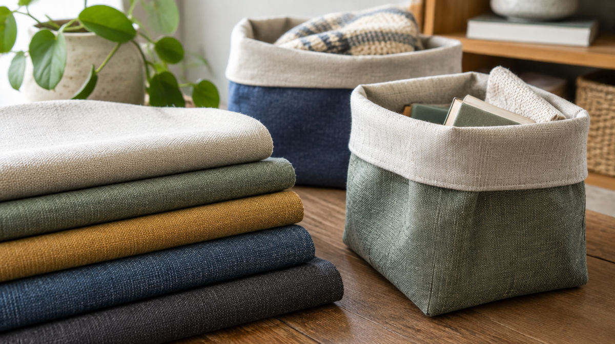 Smart Storage Solutions: Fabric Baskets You Can Make at Home