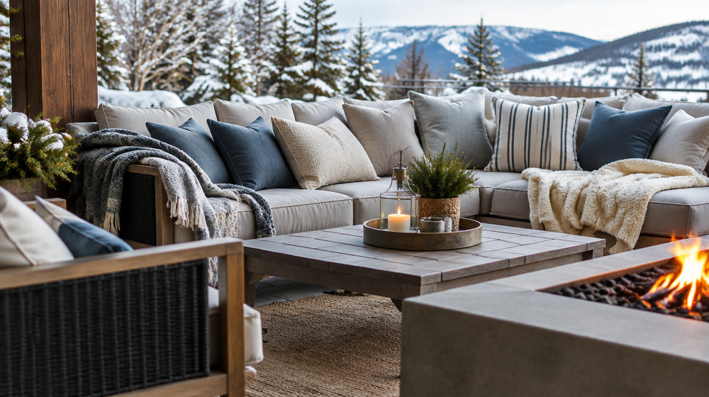 The winter proof cushion guide for your outdoor oasis