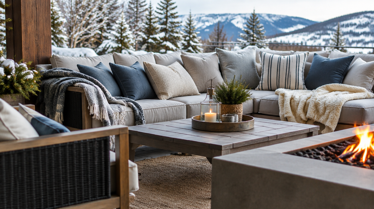The winter proof cushion guide for your outdoor oasis