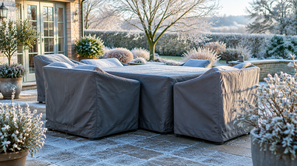Why your outdoor furniture deserves better than tarps this winter