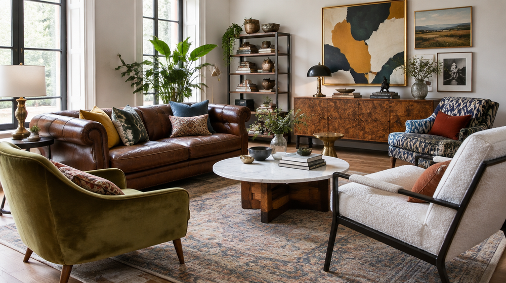 Mix and match furniture styles the modern eclectic home