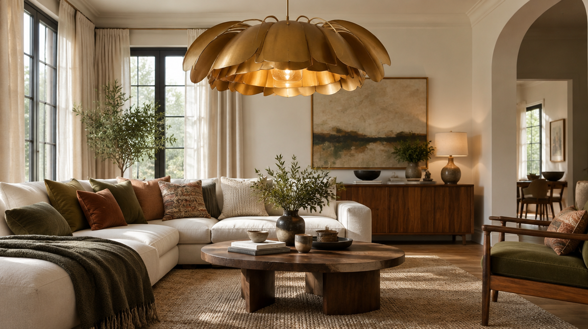 Statement lighting transform any room with one bold fixture