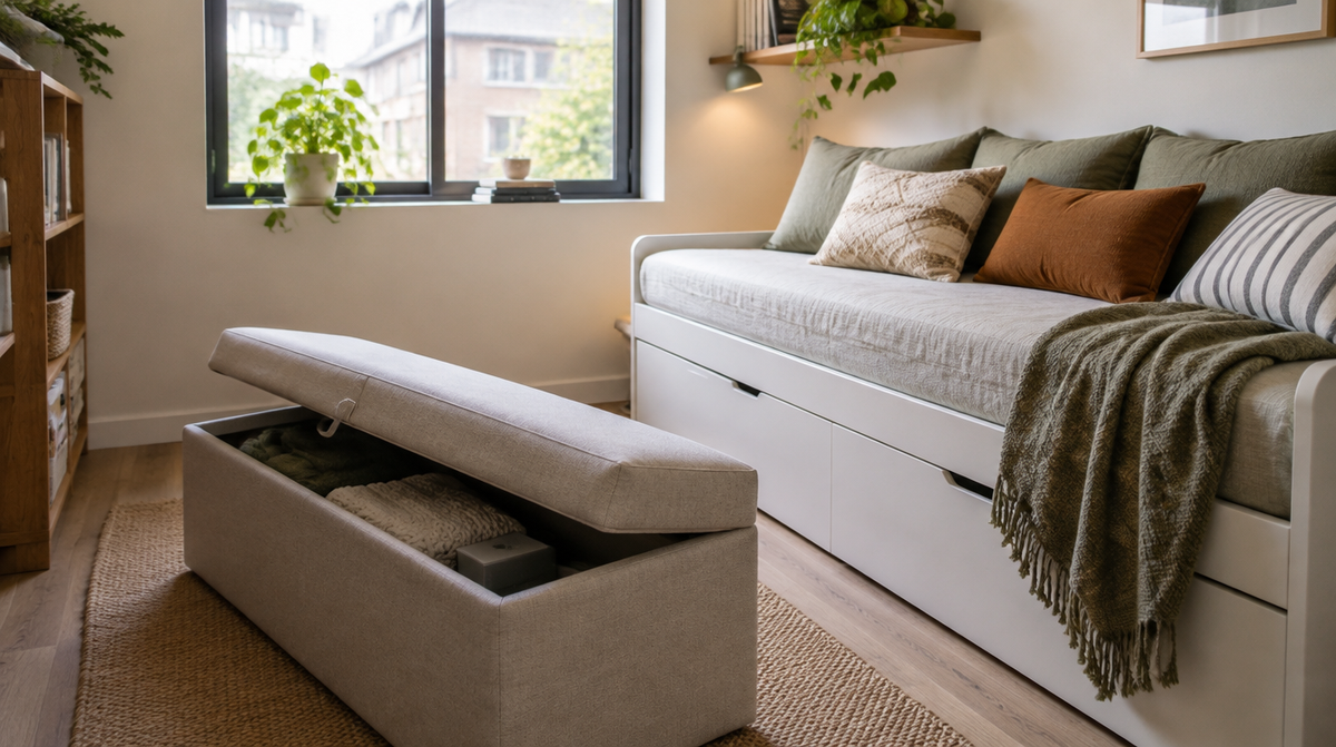 Using multi use furniture for flexible living
