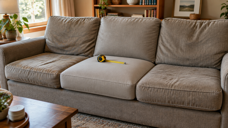 How to Replace One Sofa Cushion So It Matches the Rest