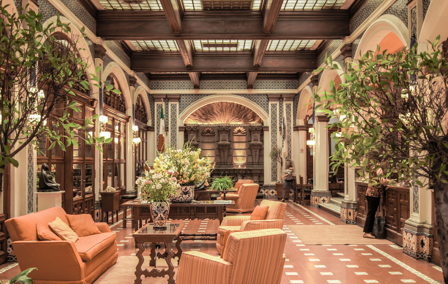 Terracotta And Earth Tones Are Making A Comeback In Hospitality Design And Here's How You Can Specify Them To Ensure They Last