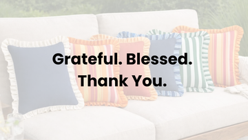 A Letter of Gratitude. From Us For You.