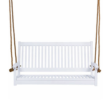East Green Hayden Acacia Porch Swing – view 5