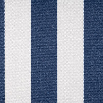 Agora Lines Marino outdoor curtain fabric swatch