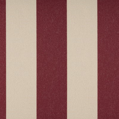 Agora Lines Granate outdoor curtain fabric swatch