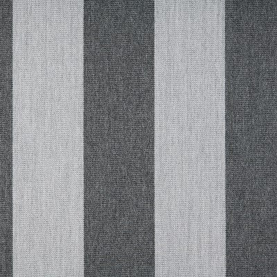 Agora Lines Grafito outdoor curtain fabric swatch