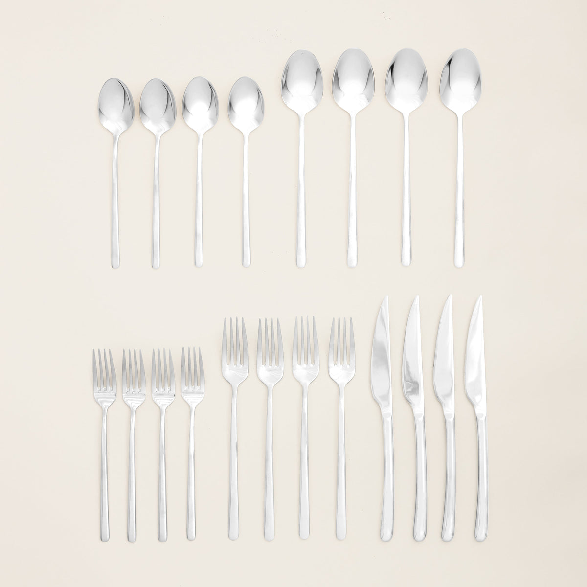 Emilia Mirror 20-Piece Flatware Set, photo 7