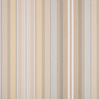 Agora Rayure Beige outdoor curtain fabric swatch
