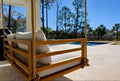 Del Mar Grade A Teak Porch Swing Bed, Small, view 4