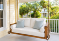 Sedona Teak Porch Swing Bed, Standard, view 5
