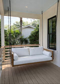 Del Mar Grade A Teak Porch Swing Bed, Standard, view 3