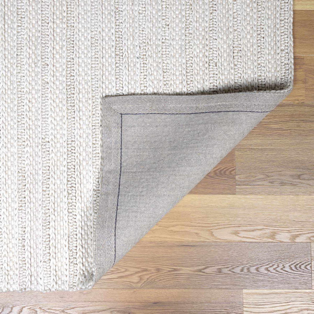 Alice Hand-Woven Viscose & Wool Rug, view 5