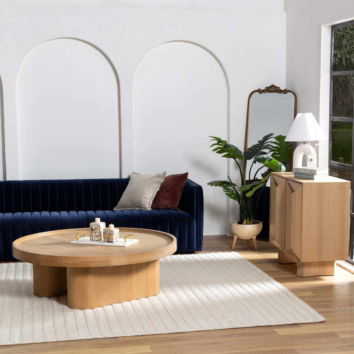 Alice Hand-Woven Viscose & Wool Rug, view 4