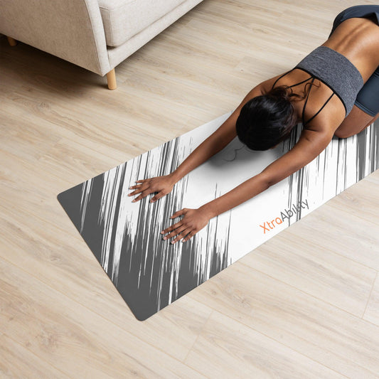 Black And White Sports Mat