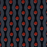 Sunbrella Block Shop Juggle Navy fabric swatch