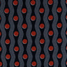 Sunbrella Block Shop Juggle Navy fabric swatch