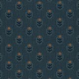 Sunbrella Block Shop Posey Dusk fabric swatch