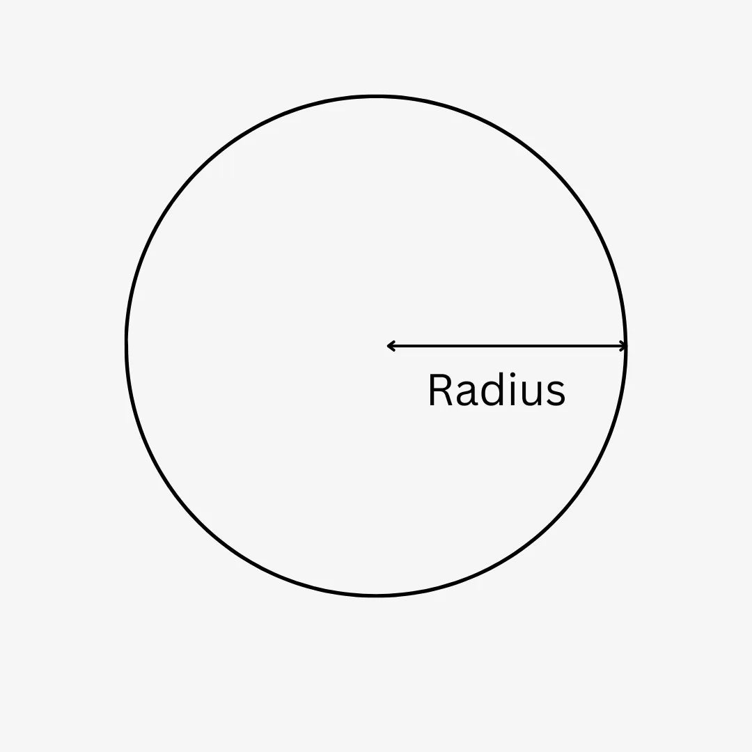Custom Cut Circle Cushion