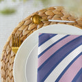 Elegant Swirls: Purple Cloth Napkin Set – Add a Touch of Sophistication to Your Table Setting