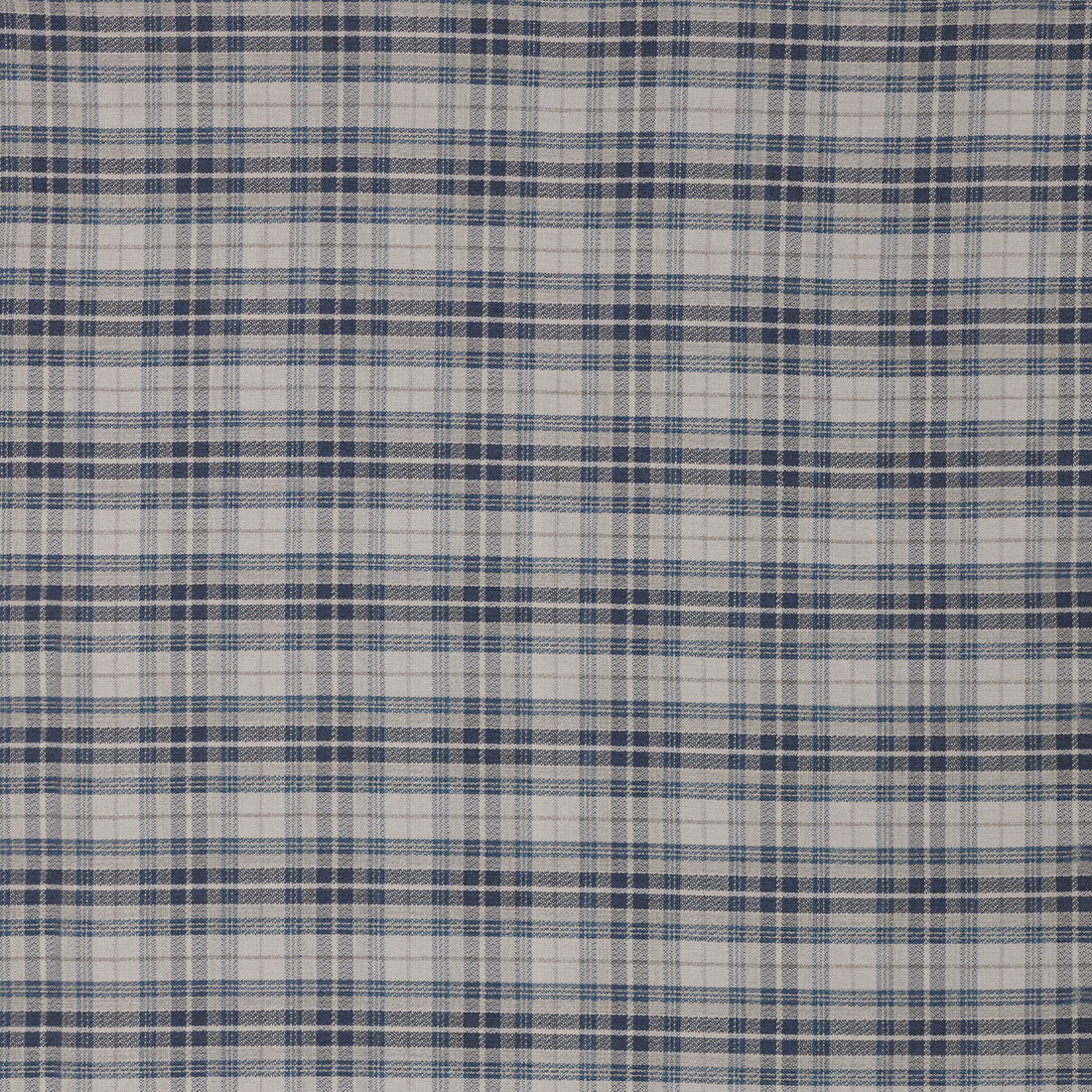 Warwick Highlands Blue upholstery fabric cushion