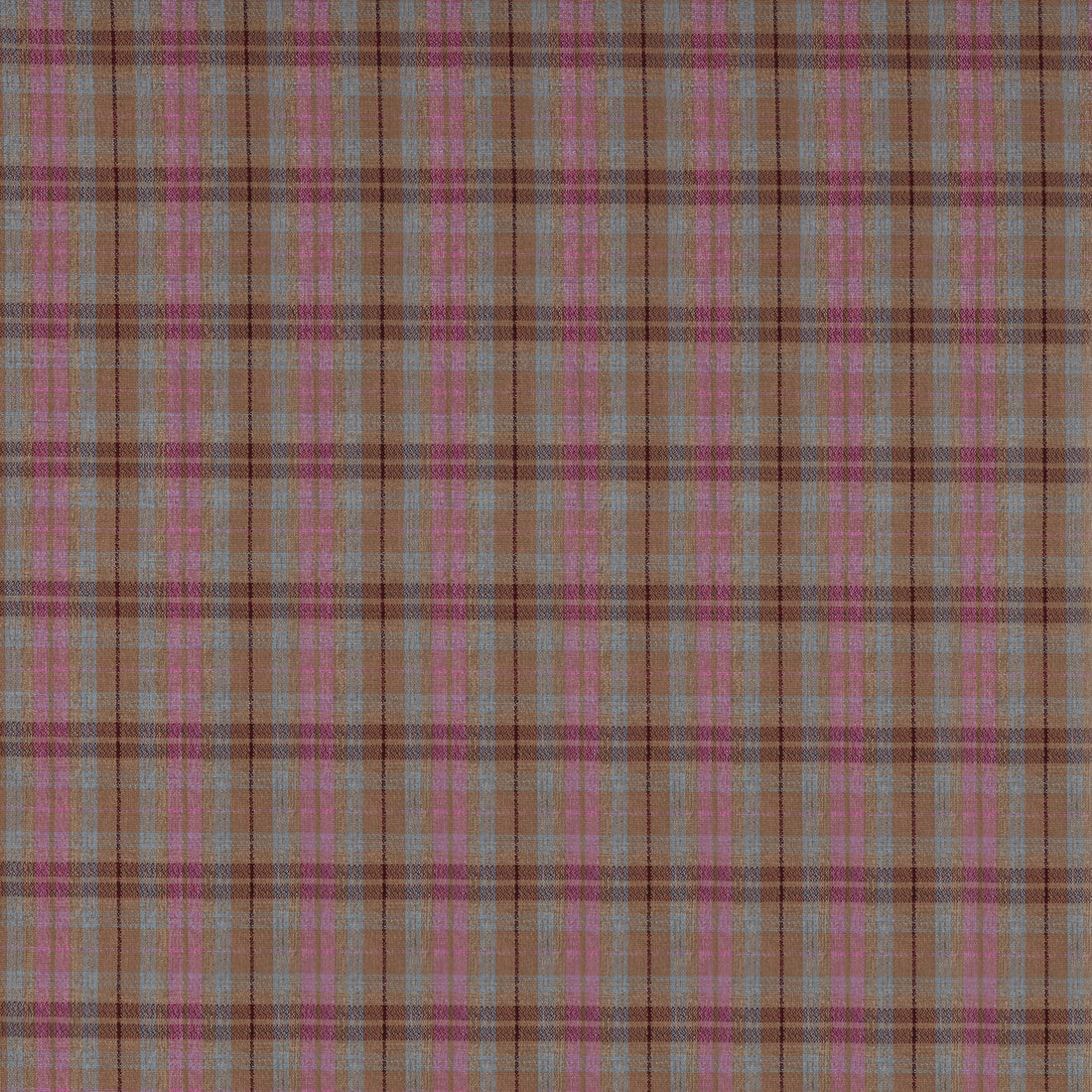Warwick Highlands Rouge upholstery fabric cushion