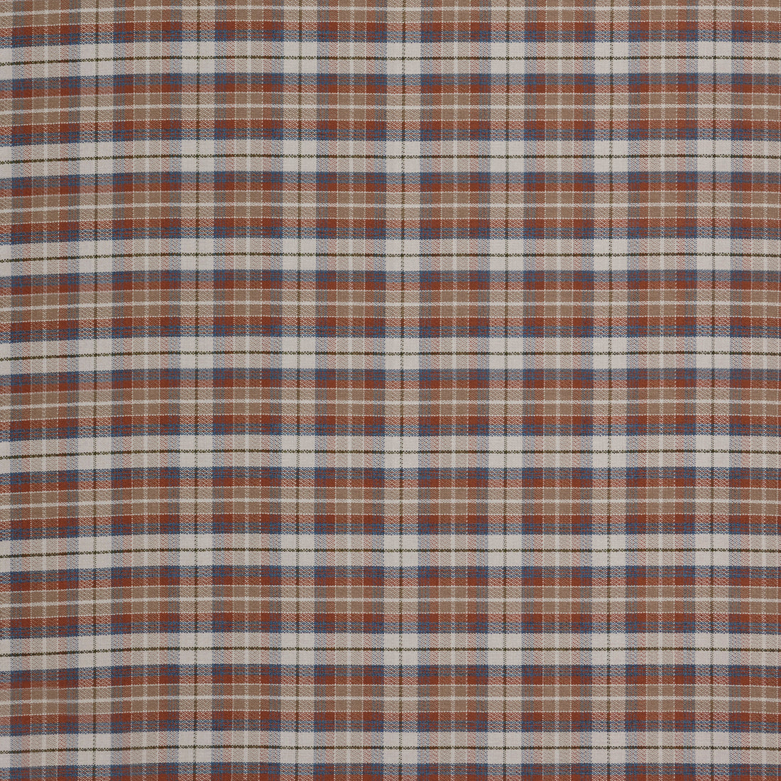 Warwick Highlands Terracotta upholstery fabric cushion
