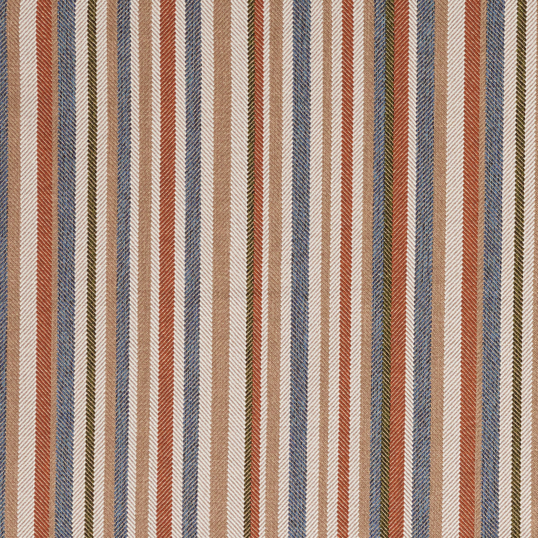 Warwick Dundee Terracotta upholstery fabric cushion