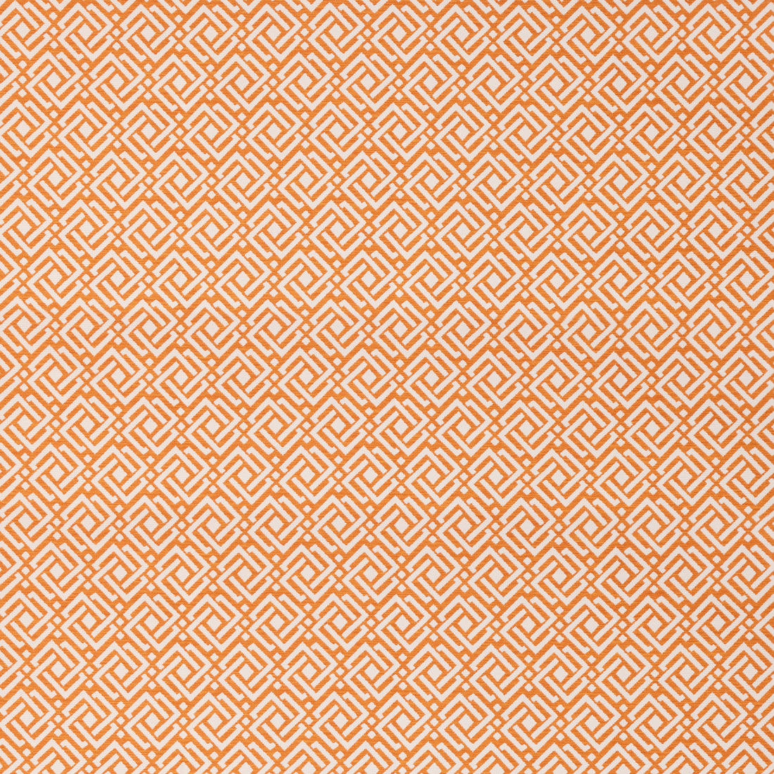 Warwick Joss Orange outdoor curtain fabric swatch