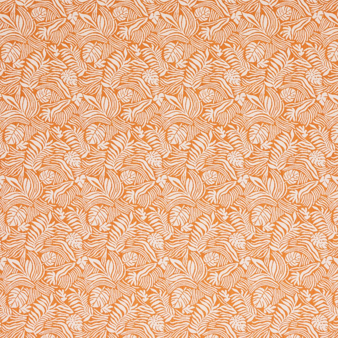 Warwick McCrae Orange outdoor curtain fabric swatch