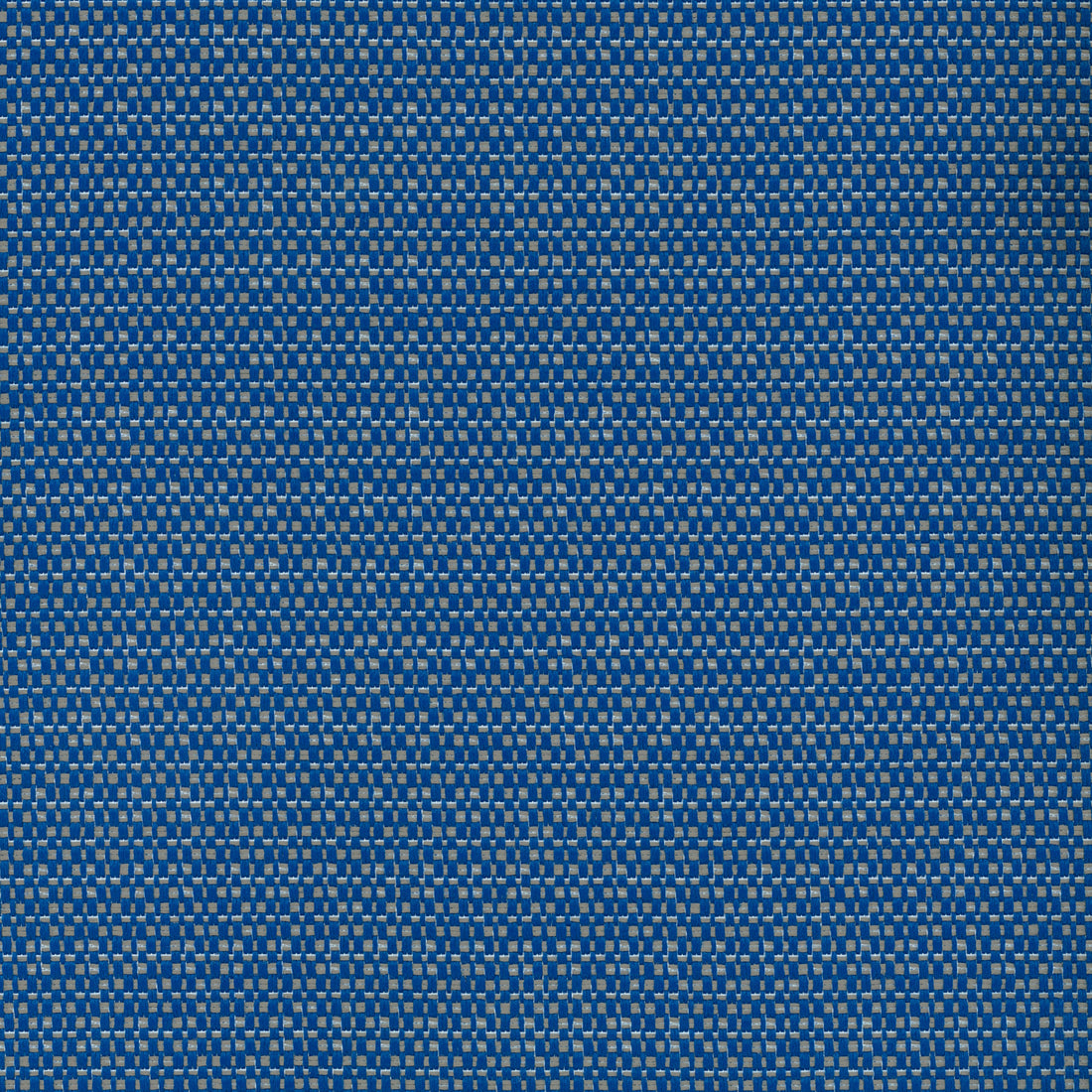 Warwick Mykonos Cobalt outdoor curtain fabric swatch