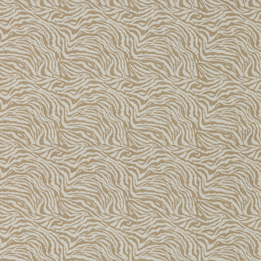 Warwick Zuri Sand outdoor curtain fabric swatch