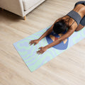 Flow in Style: Unleash Your Inner Zen on our Yoga Mat with Graphic Print and Yoga Pose Harmony