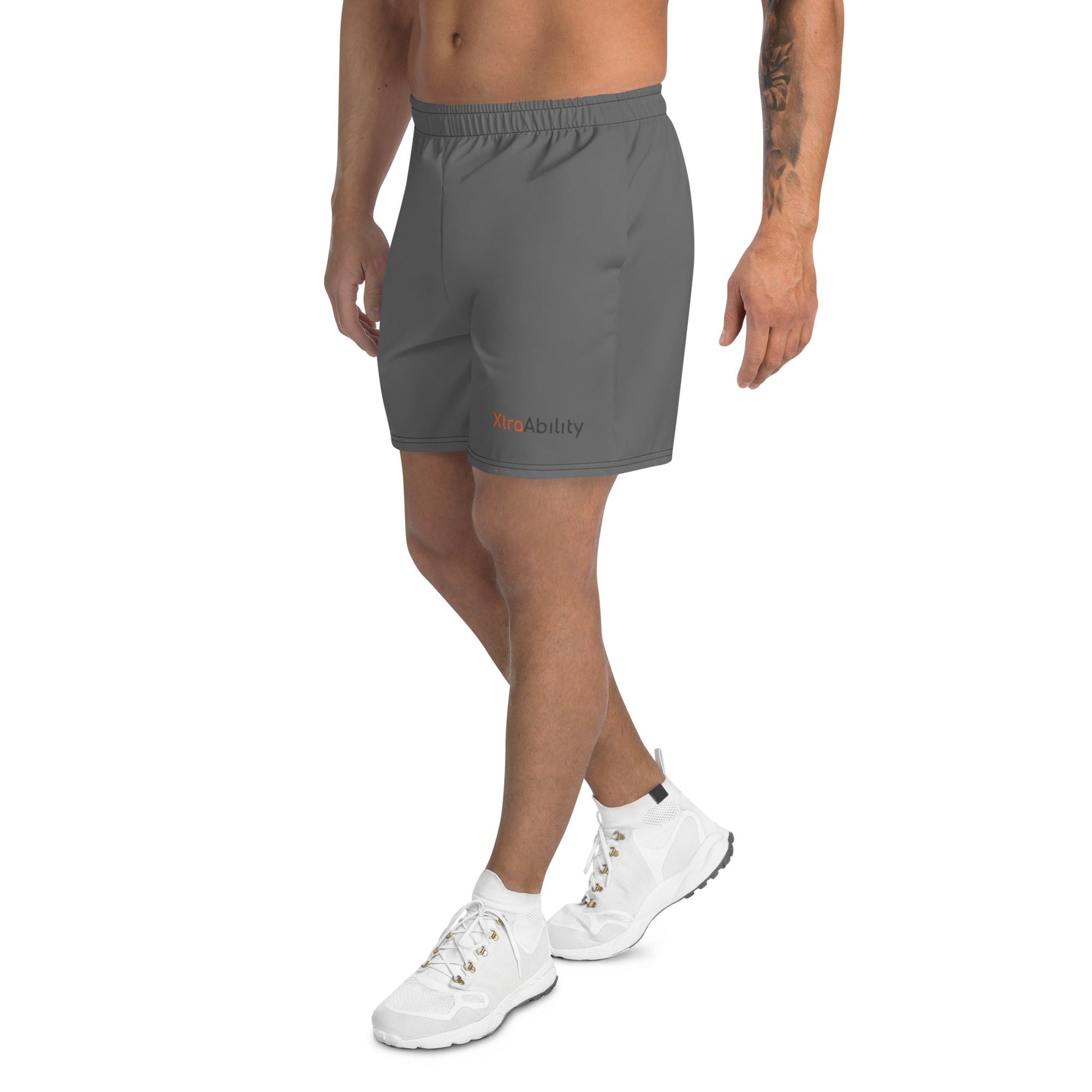 Grey Men's Recycled Athletic Shorts