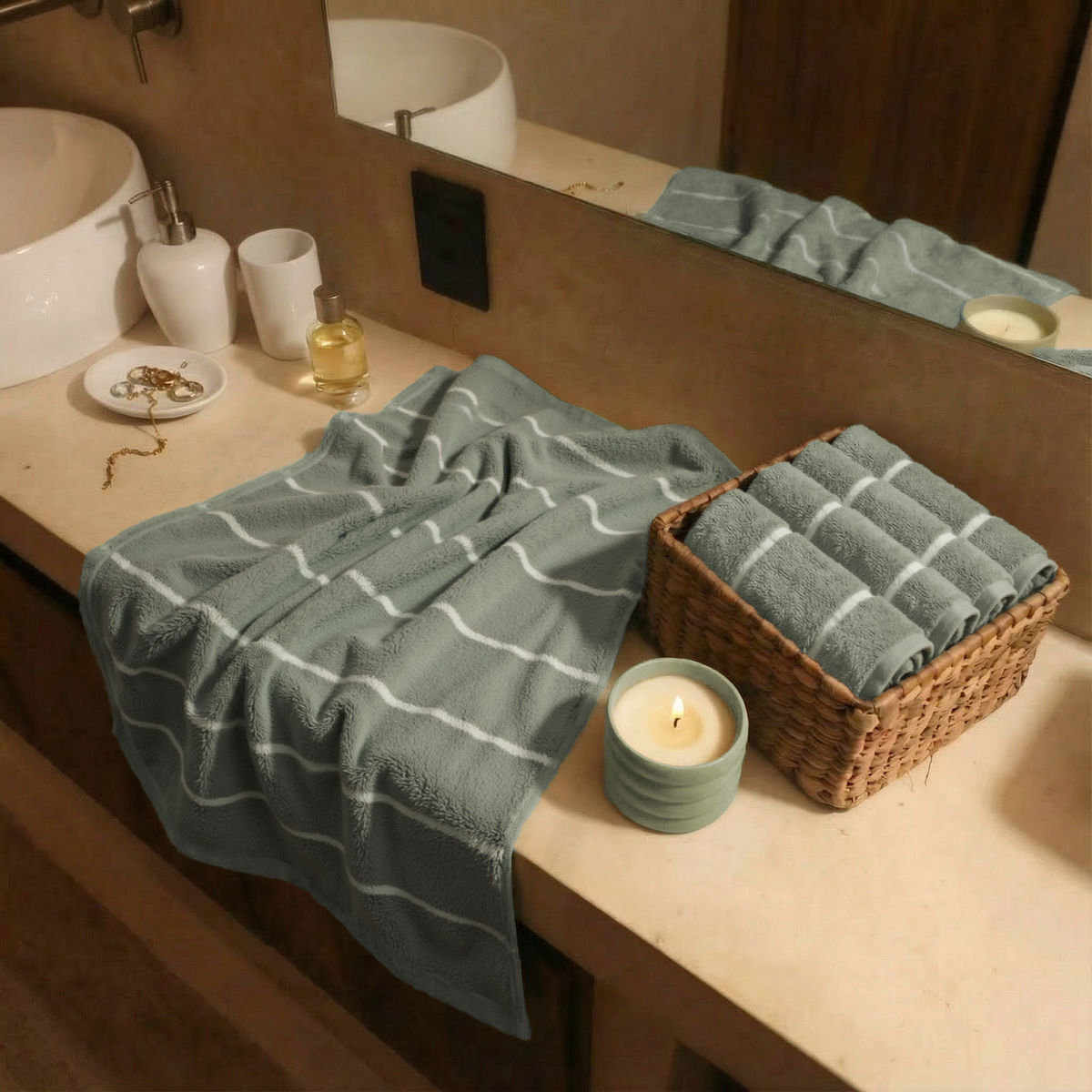 Deia Australian Cotton Towels, hand towel