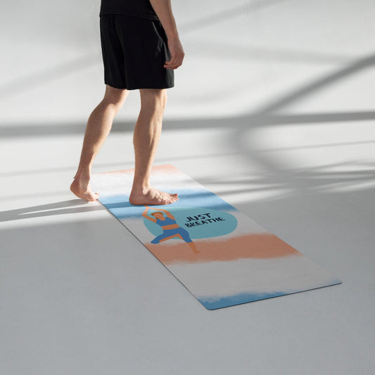 Hatha Yoga Mat Featuring Stunning Hatha Yoga Graphic Prints
