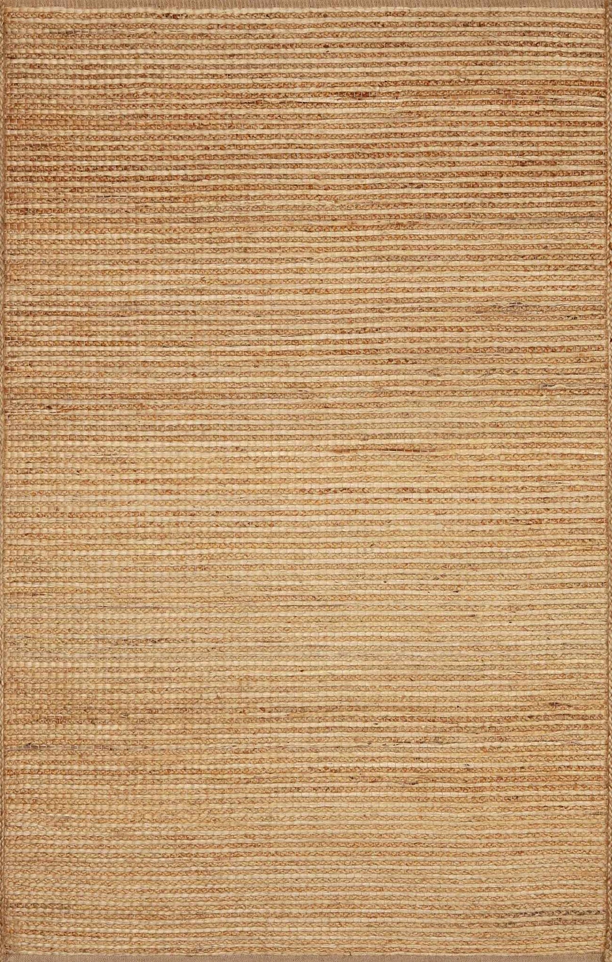 Tavor Hand-Woven Jute & Cotton Rug in Tan, view 2