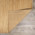 Tavor Hand-Woven Jute & Cotton Rug in Tan, view 5