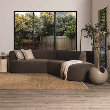 Tavor Hand-Woven Jute & Cotton Rug in Tan